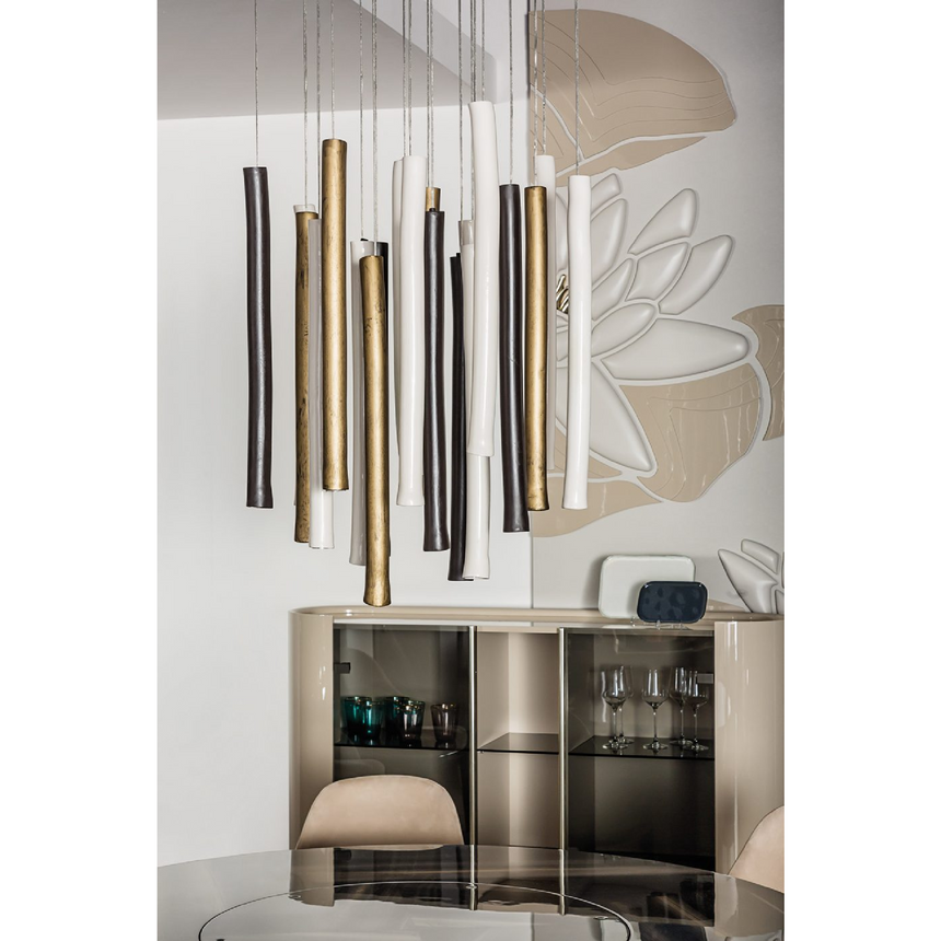 Glass Rods Ceiling Lamp | Bizzotto Italia Infinity | Italianfurniture.com