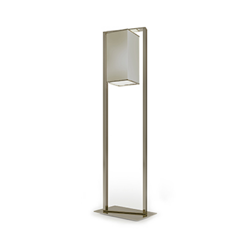Metallic Framed Floor Lamp | Bizzotto Italia Infinity | Italianfurniture.com