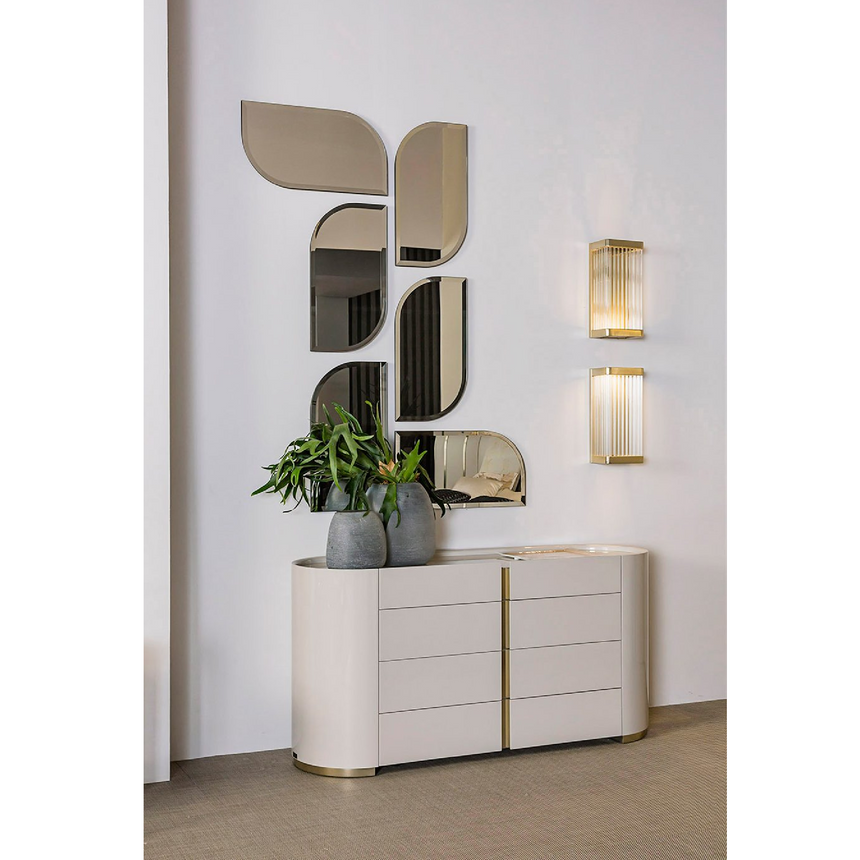 Glass Wall Light | Bizzotto Italia Ikat | Italianfurniture.com