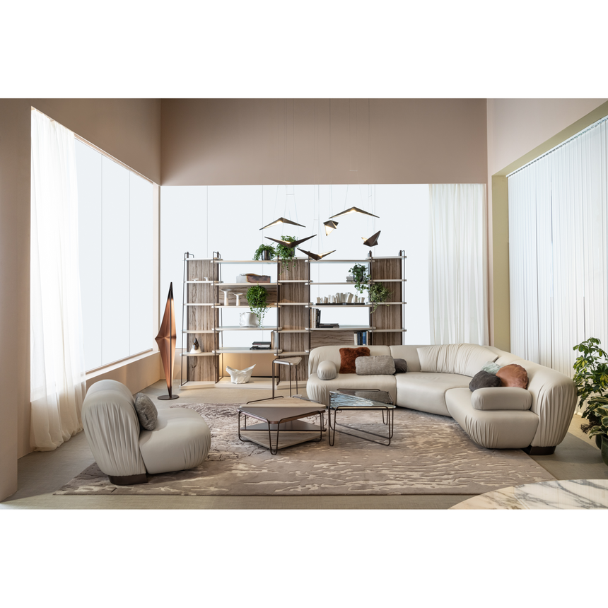 Folded Metal Pendant Lamp | Bizzotto Italia Noshi | Italianfurniture.com