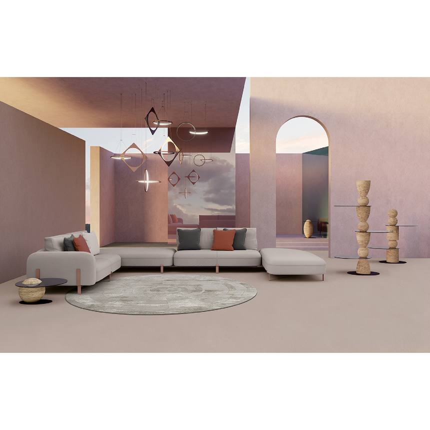 Folded Metal Pendant Lamp | Bizzotto Italia Papillon