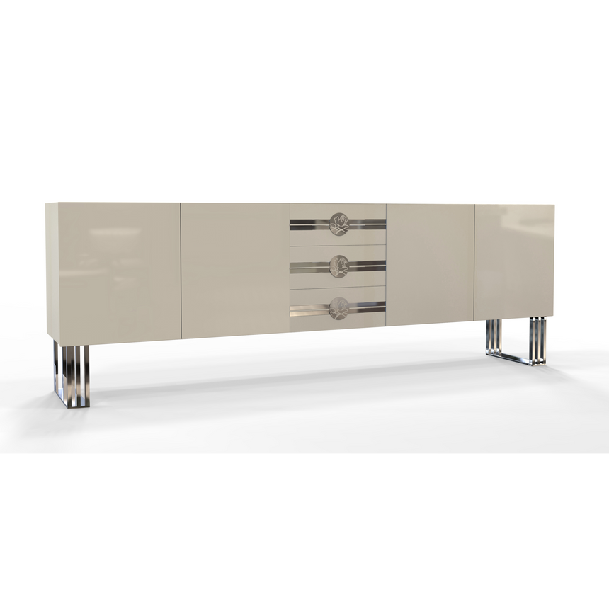 Metallic Accent Sideboard | Bizzotto Italia Infinity | Italianfurniture.com
