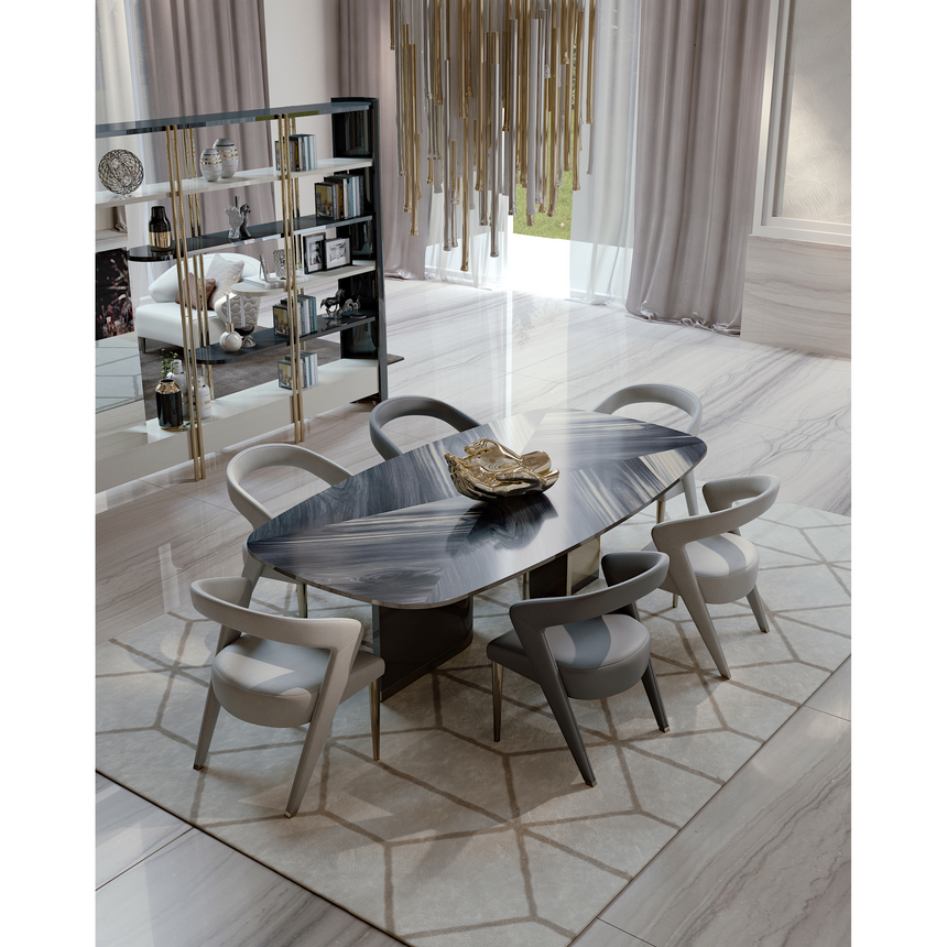 Hexagonal Patterned Wool Carpet | Bizzotto Italia Pyramid