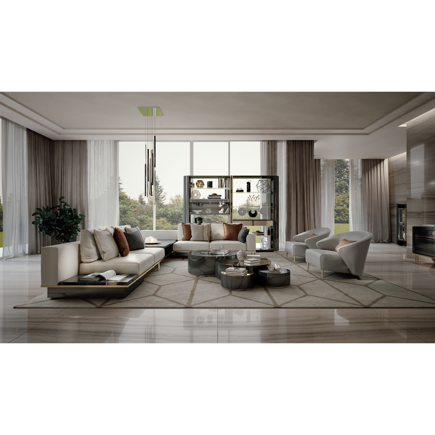 Hexagonal Patterned Wool Carpet | Bizzotto Italia Pyramid