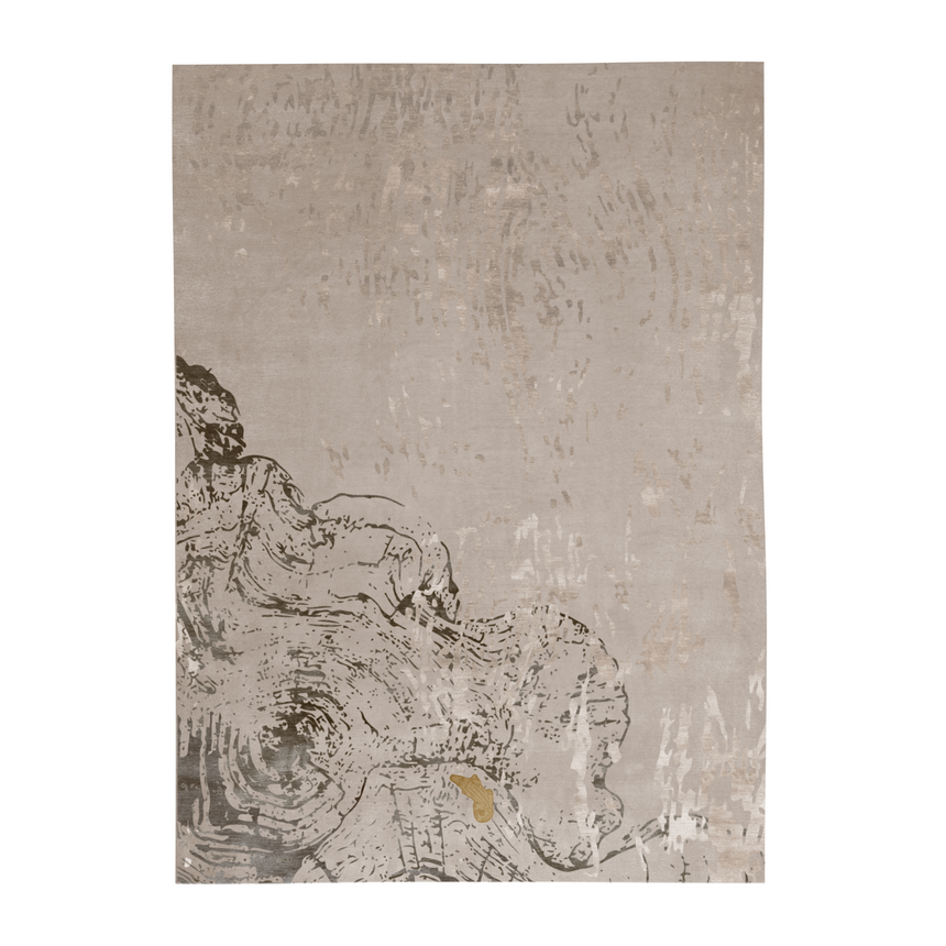 Handtufted Wool Blend Carpet | Bizzotto Italia Lignum