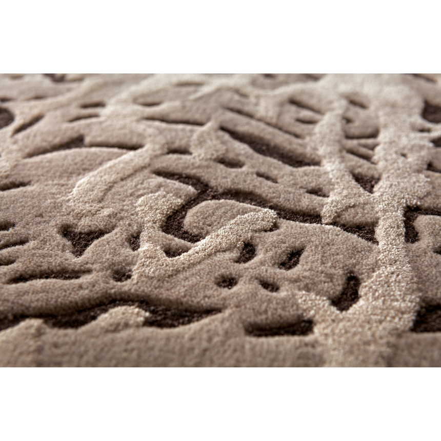 Handtufted Wool Blend Carpet | Bizzotto Italia Lignum