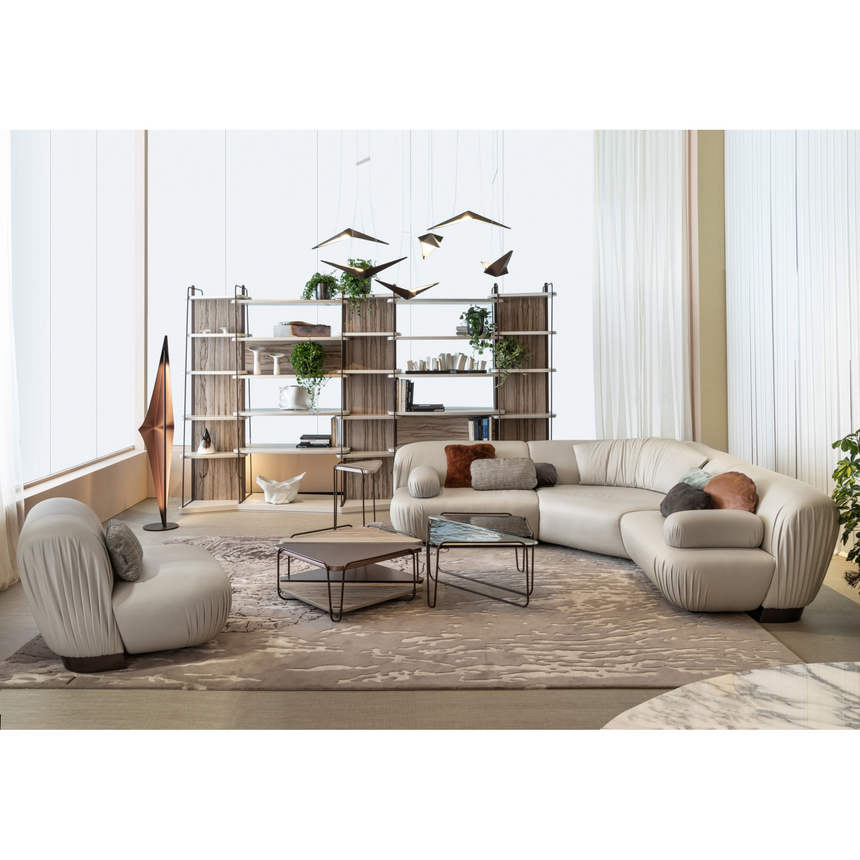 Handtufted Wool Blend Carpet | Bizzotto Italia Lignum