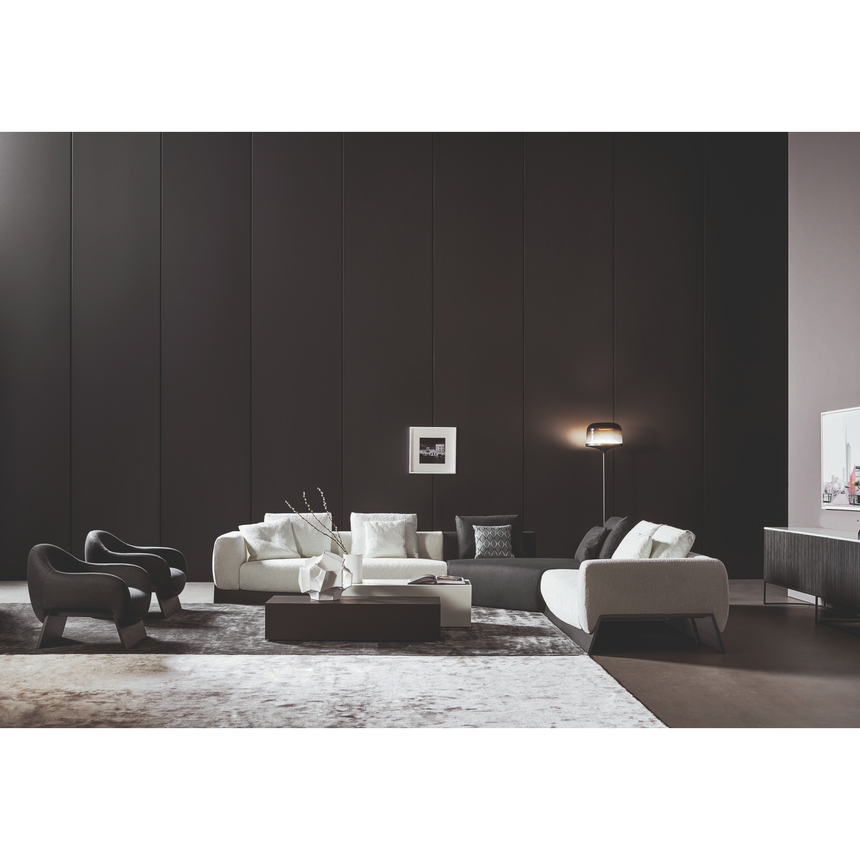 Oak Base Modular Sofa | Bonaldo Boolean | ItalianFurniture.com