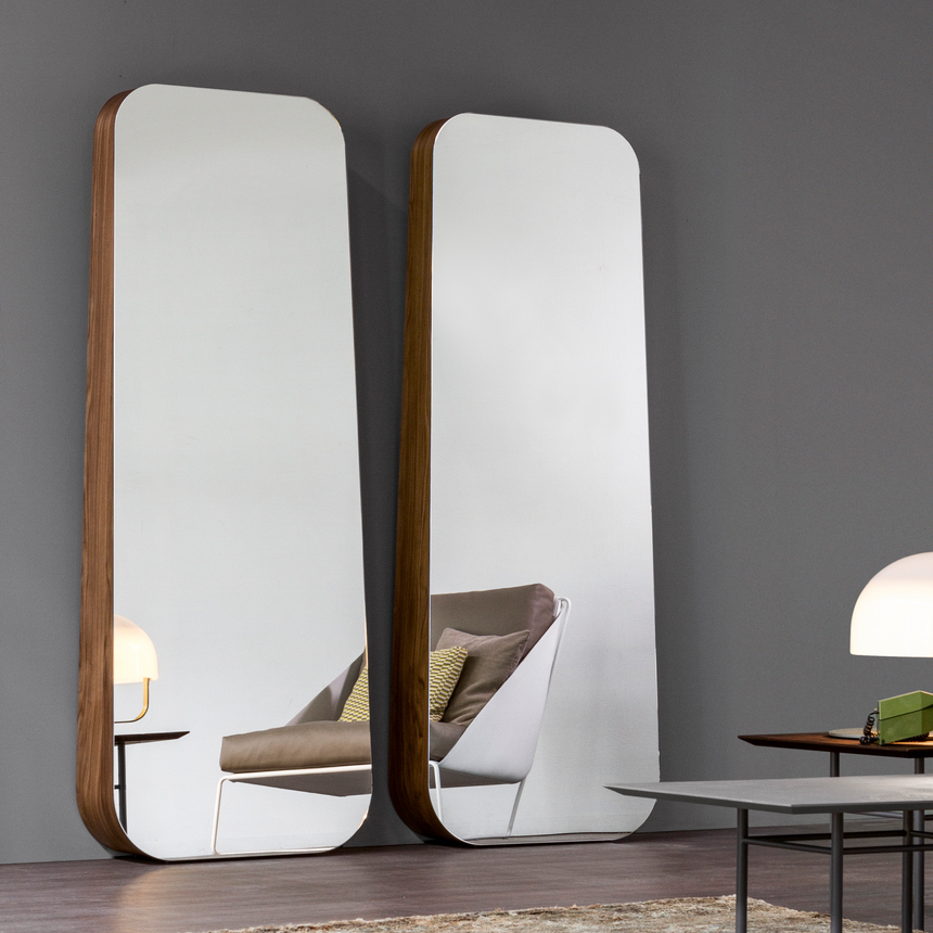 Frameless Wall Mirror | Bonaldo Obel | Italianfurniture.com
