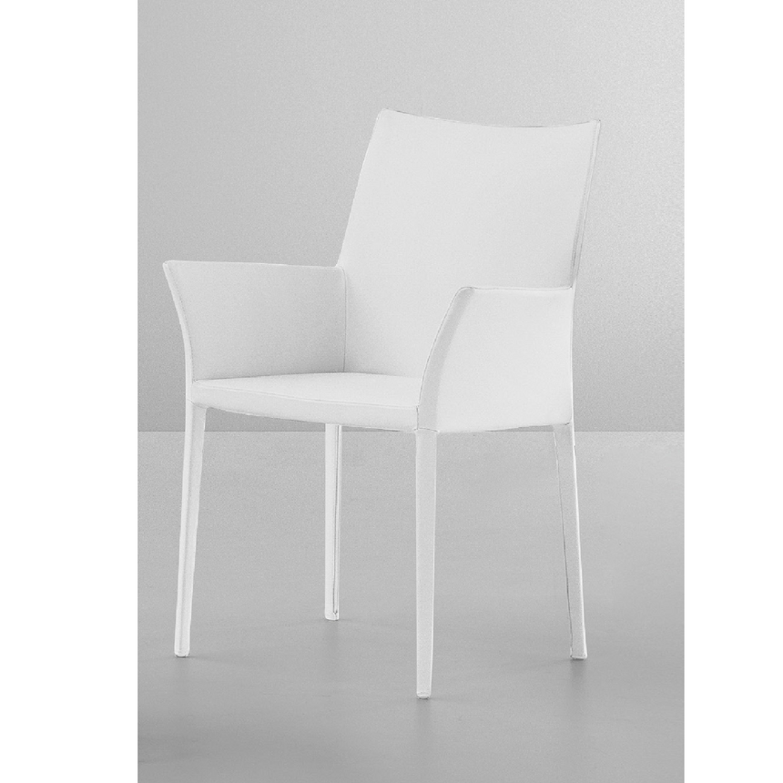 High-Back Fabric Dining Armchair | Bonaldo Miss Kayla Up