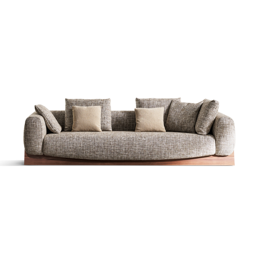 Wooden Bridge Base Sofa | Bonaldo Boolean | Italianfurniture.com