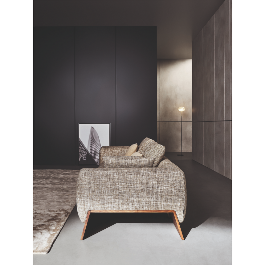 Wooden Bridge Base Sofa | Bonaldo Boolean | Italianfurniture.com