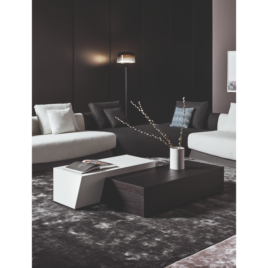 Wooden Base Corner Sofa | Bonaldo Boolean | Italianfurniture.com