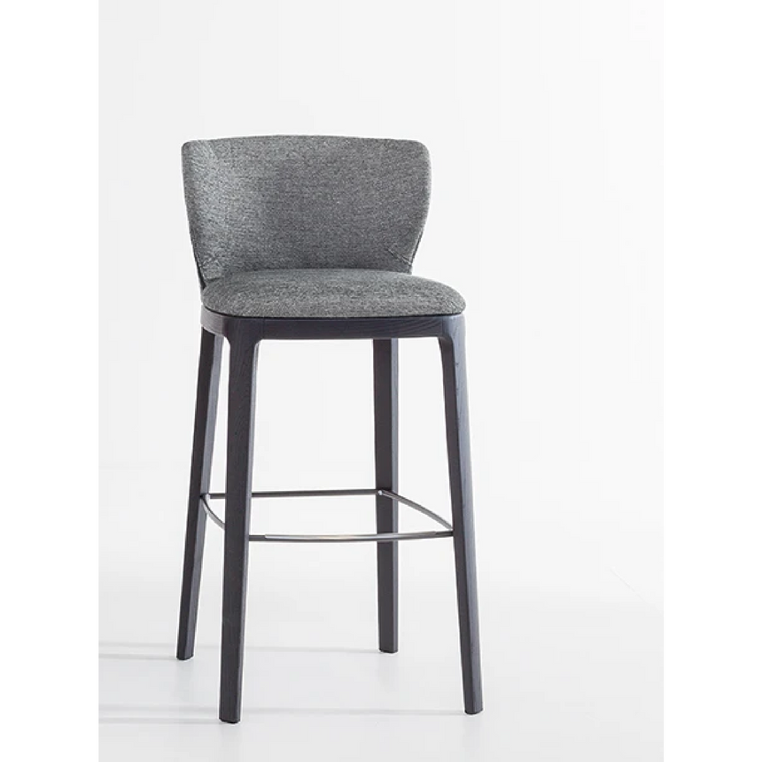 Curved Fabric Bar Stool | Bonaldo Joy Too | Italianfurniture.com