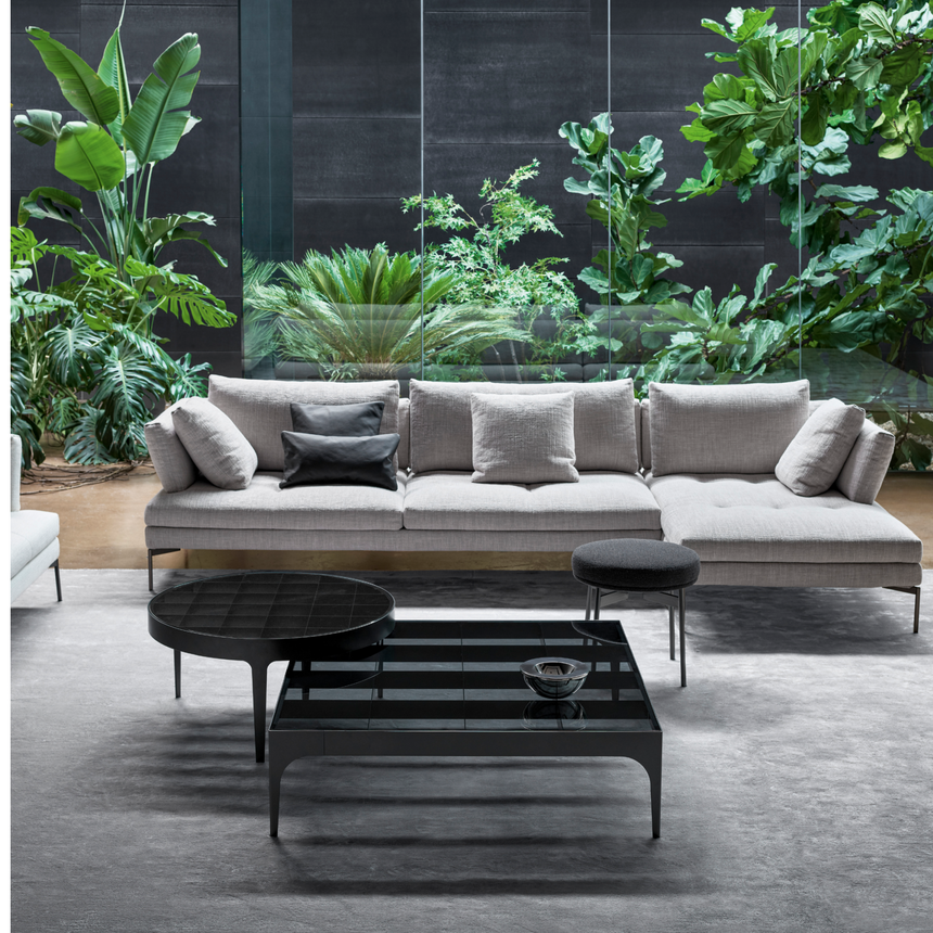 Metal Chessboard Nesting Coffee Table | Bonaldo Passy | Italianfurniture.com