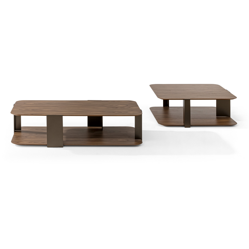 Wooden Undershelf Coffee Table | Bonaldo Paddle | Italianfurniture.com