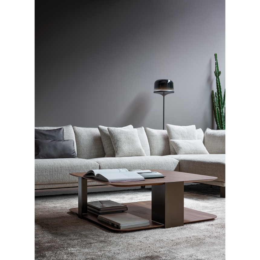 Wooden Undershelf Coffee Table | Bonaldo Paddle | Italianfurniture.com