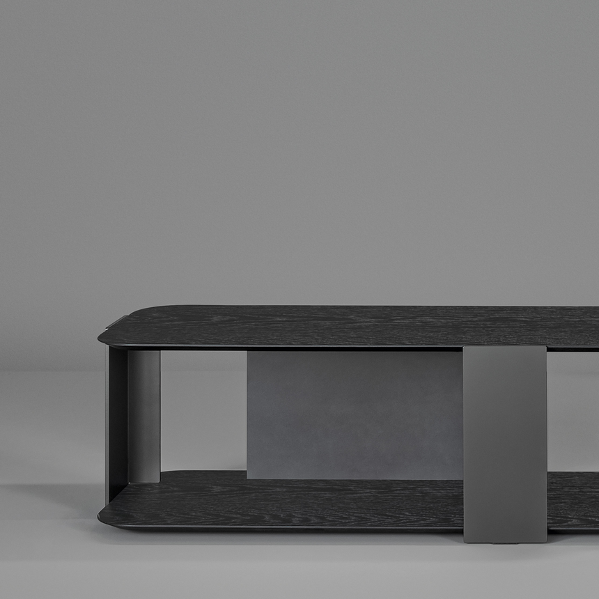 Modern 1-Drawer TV Stand | Bonaldo Paddle | ItalianFurniture.com