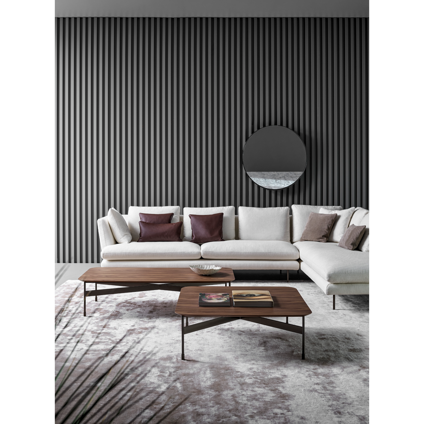 Veneered Wood Coffee Table | Bonaldo Peak | Italianfurniture.com