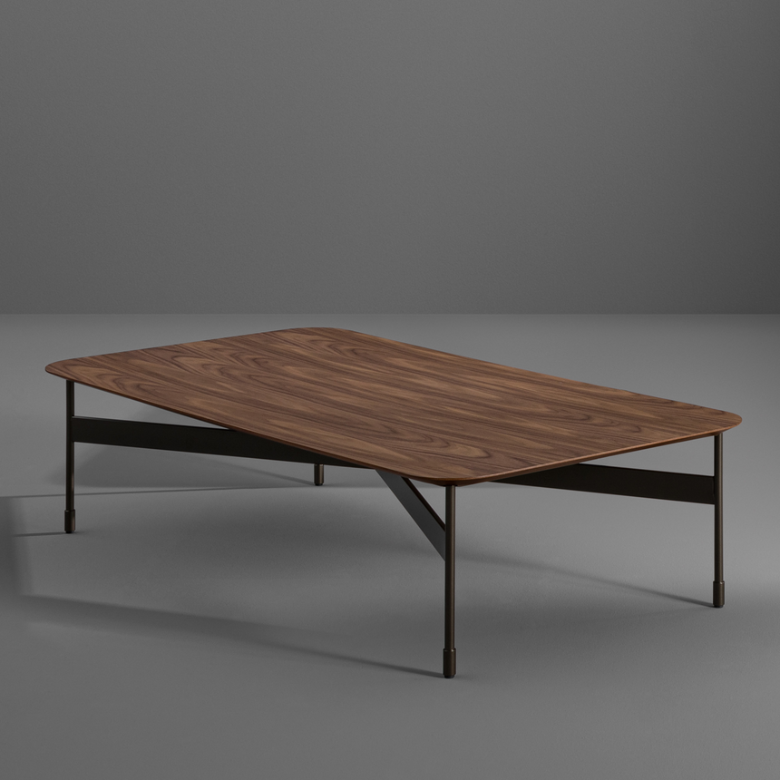 Veneered Wood Coffee Table | Bonaldo Peak | Italianfurniture.com