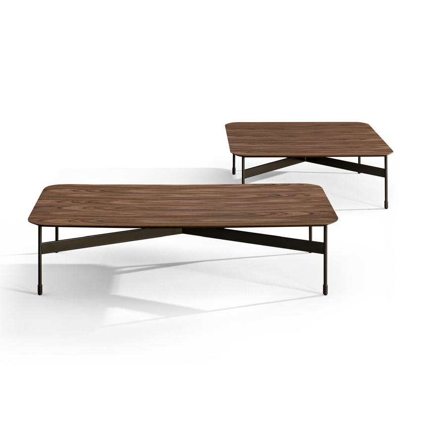 Veneered Wood Coffee Table | Bonaldo Peak | Italianfurniture.com