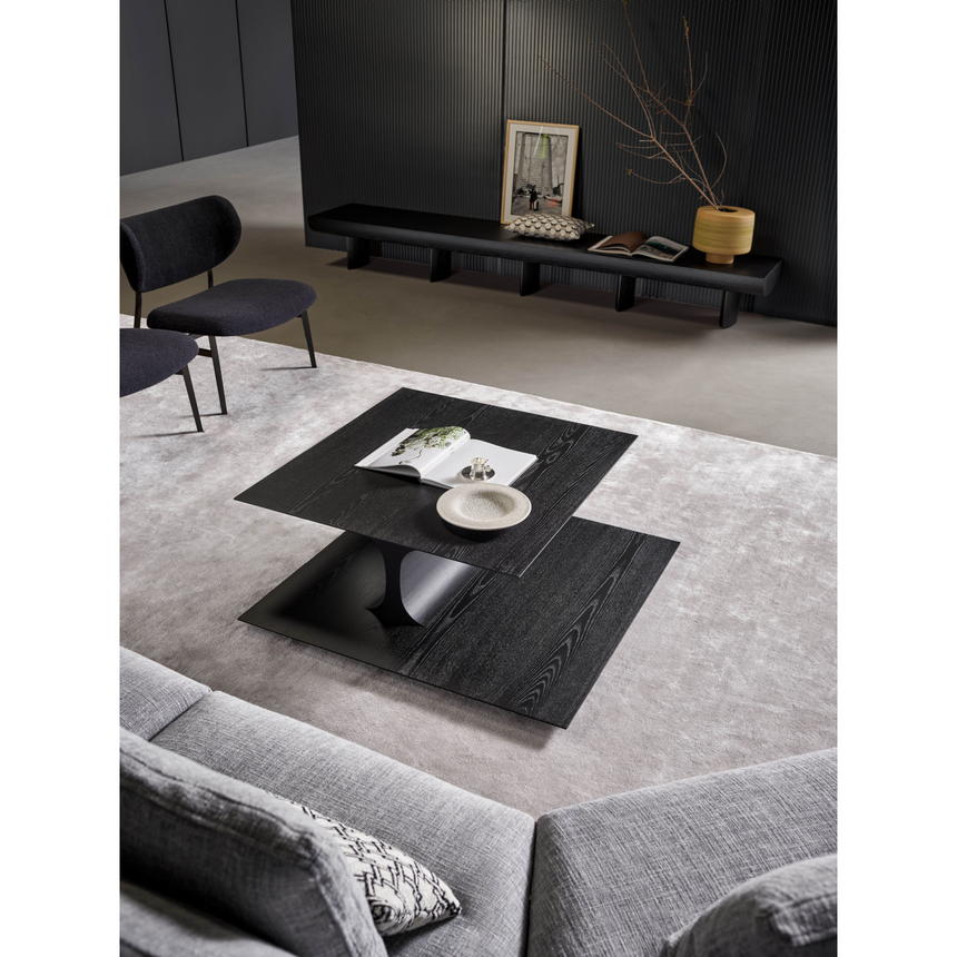 Japanese Style Black Coffee Table | Bonaldo Kasumi | Italianfurniture.com