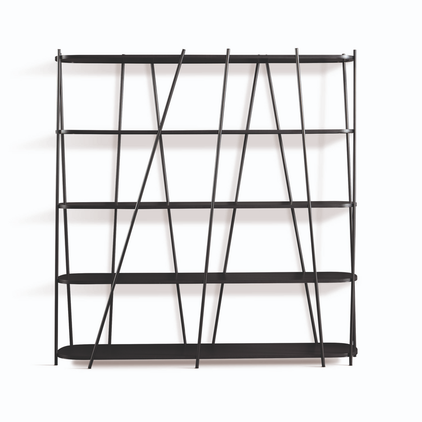 Metal Tubes Bookcase | Bonaldo Twigs | Italianfurniture.com