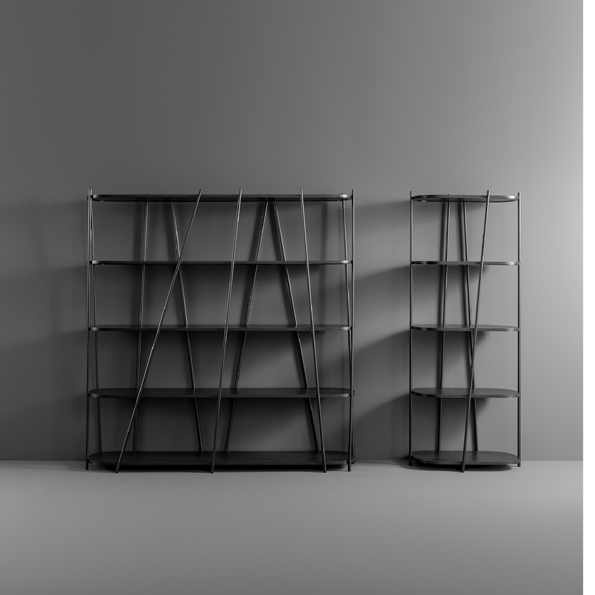 Metal Tubes Bookcase | Bonaldo Twigs