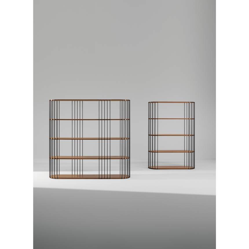 Metal Rods Bookcase | Bonaldo Arpa | Italianfurniture.com
