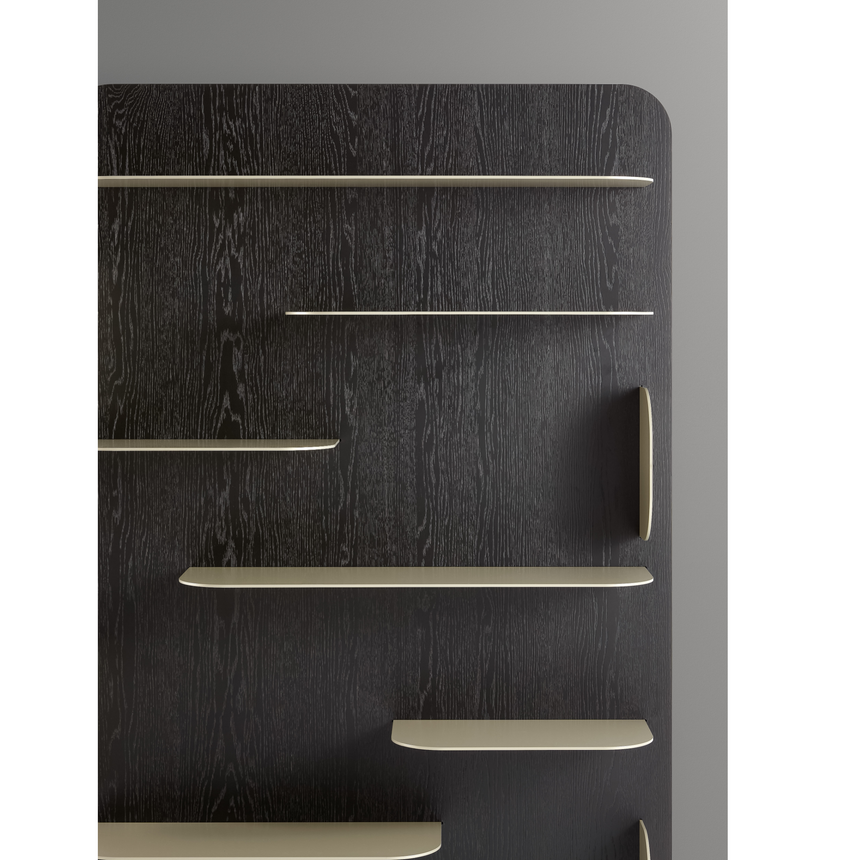 Metal Shelves Wall Bookcase | Bonaldo Blabla | Italianfurniture.com