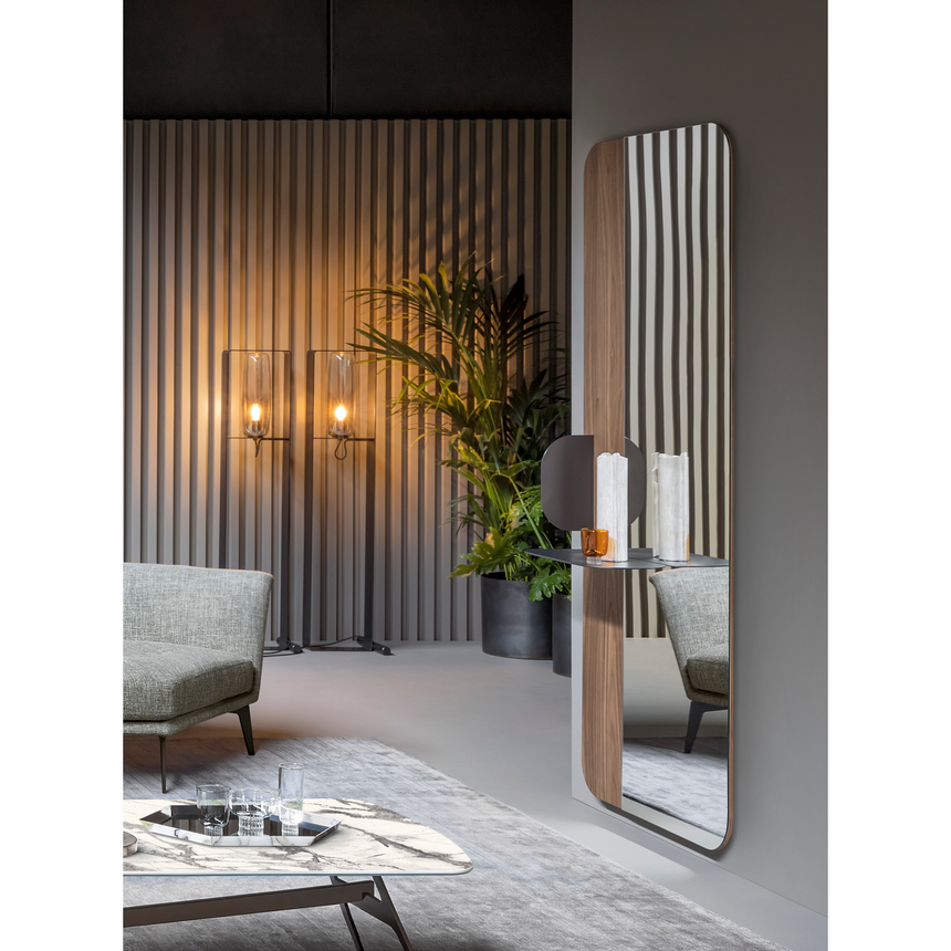 Metal Shelf Mirror | Bonaldo Blabla | Italianfurniture.com