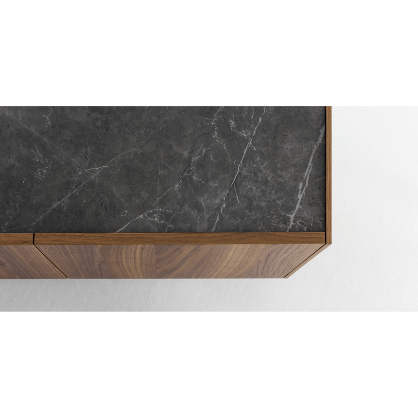 Walnut Finished Sideboard | Bonaldo Outline | italianfurniture.com