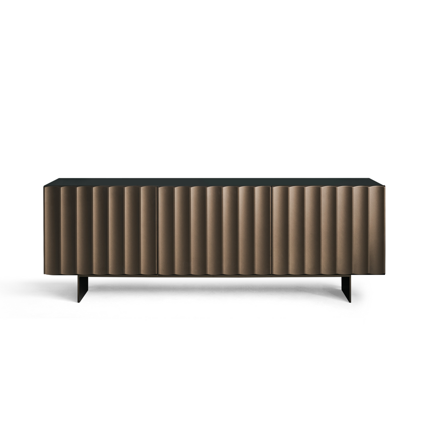 Grooved Wooden Sideboard | Bonaldo Dorian | Italianfurniture.com