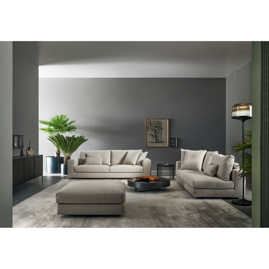 Horizontal Lined 3-Door Sideboard | Bonaldo Ruler | Italianfurniture.com