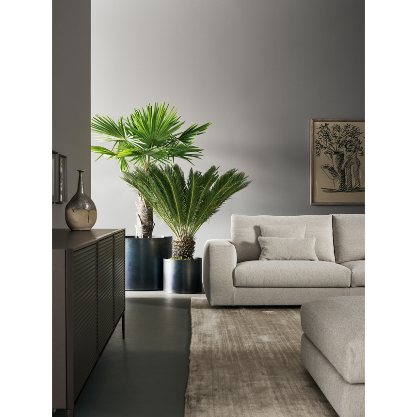 Horizontal Lined 3-Door Sideboard | Bonaldo Ruler | Italianfurniture.com