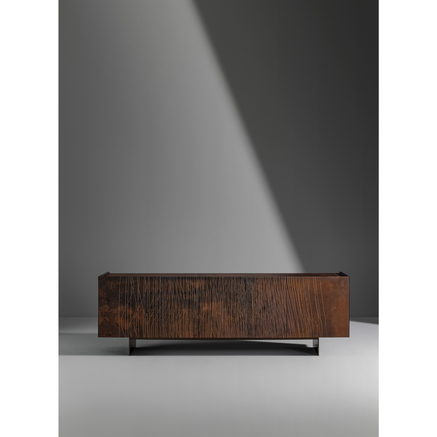 Wooden 4-Door Sideboard | Bonaldo Blush | Italianfurniture.com