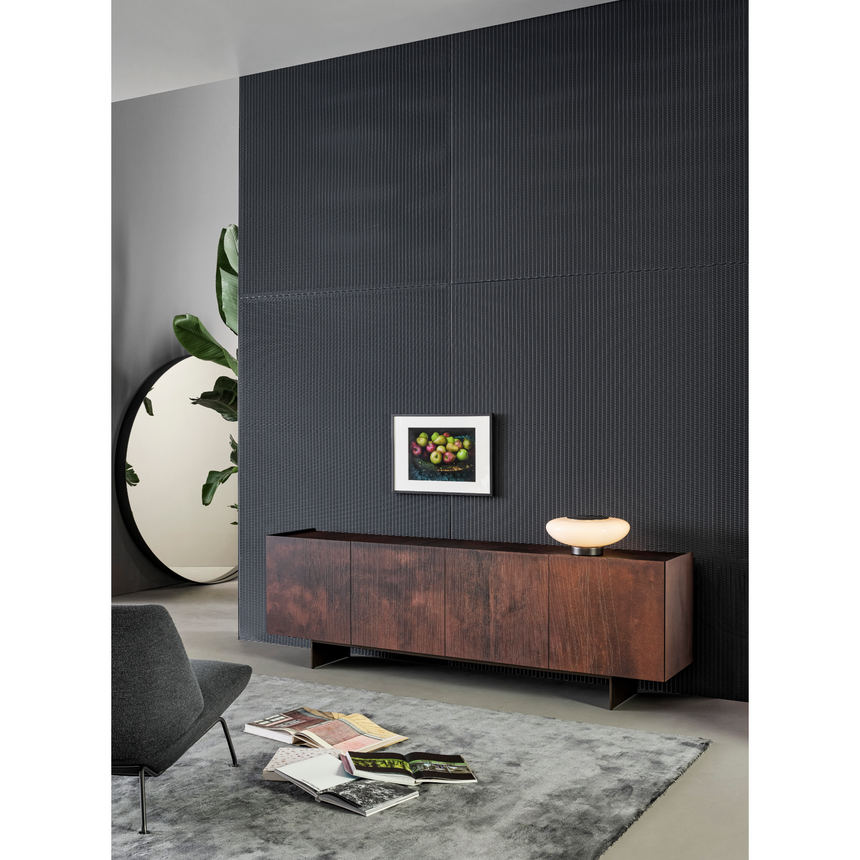 Wooden 4-Door Sideboard | Bonaldo Blush | Italianfurniture.com