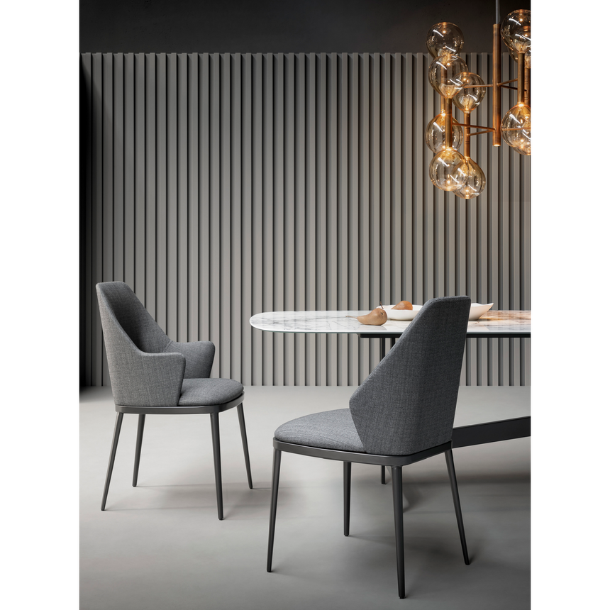 High Back Modern Dining Chair | Bonaldo Mida, Mida Large, Miss Mida
