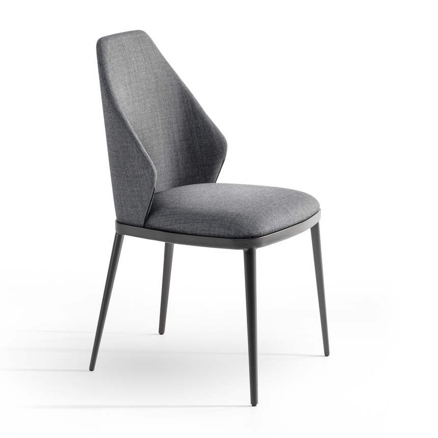 Wide Seat Dining Chair | Bonaldo Mida Large | Italianfurniture.com