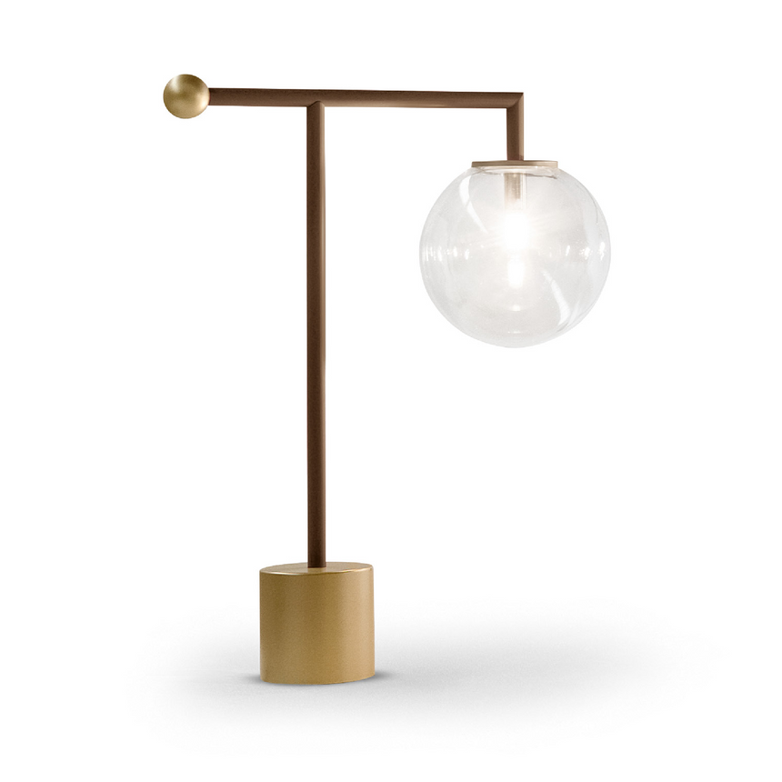 Clear Glass Globe Table Lamp | Bonaldo Bardot | Italianfurniture.com