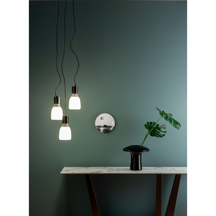 Blown Glass Single Pendant Lamp | Bonaldo Acquerelli | Italianfurniture.com