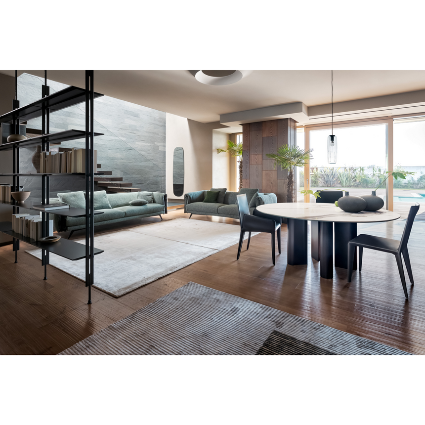 Round Wooden Dining Table | Bonaldo Geometric | Italianfurniture.com