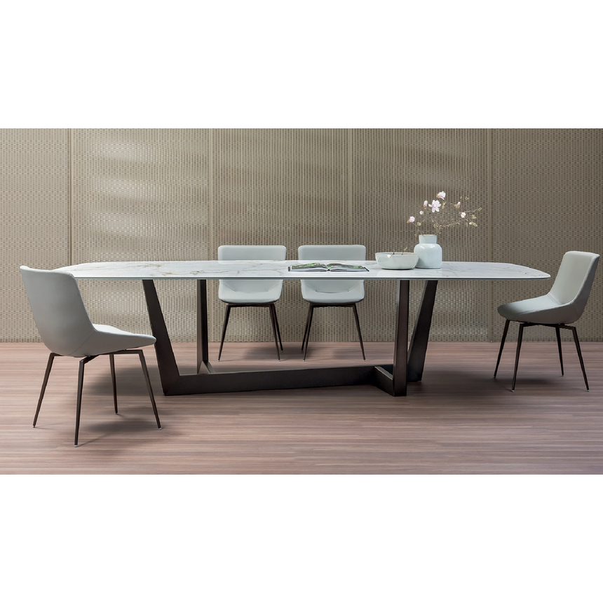 Round Edged Dining Table | Bonaldo Art | Italianfurniture.com