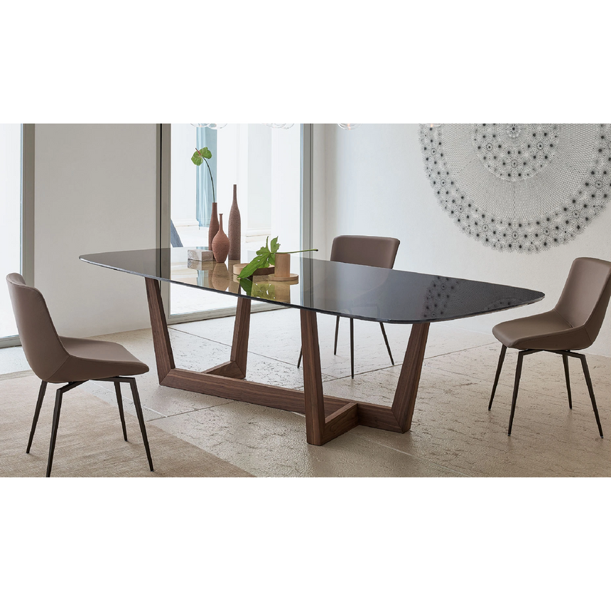 Round Edged Dining Table | Bonaldo Art | Italianfurniture.com