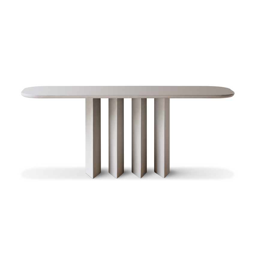 Modern Clay Console Table | Bonaldo Geometric | Italianfurniture.com