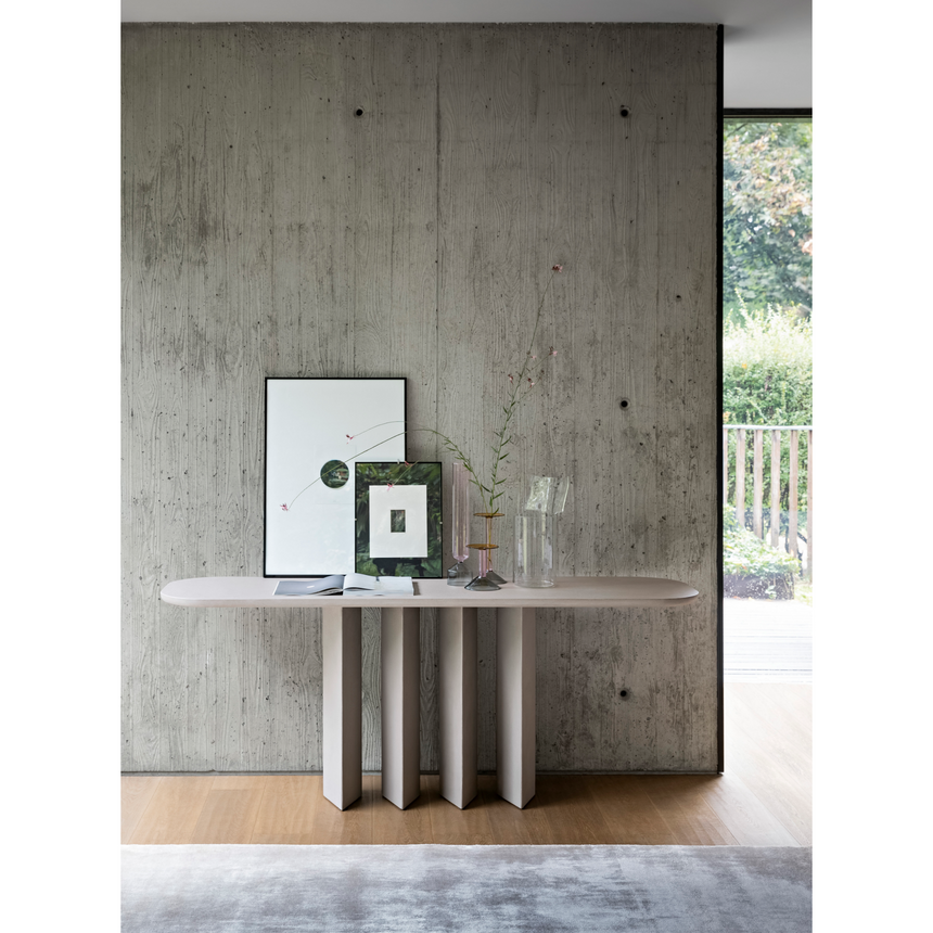 Modern Clay Console Table | Bonaldo Geometric | Italianfurniture.com
