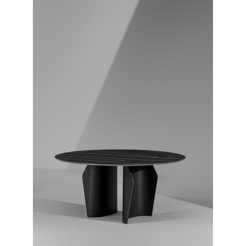 Modern Round Ceramic Coffee Table | Bonaldo Flame | Italianfurniture.com