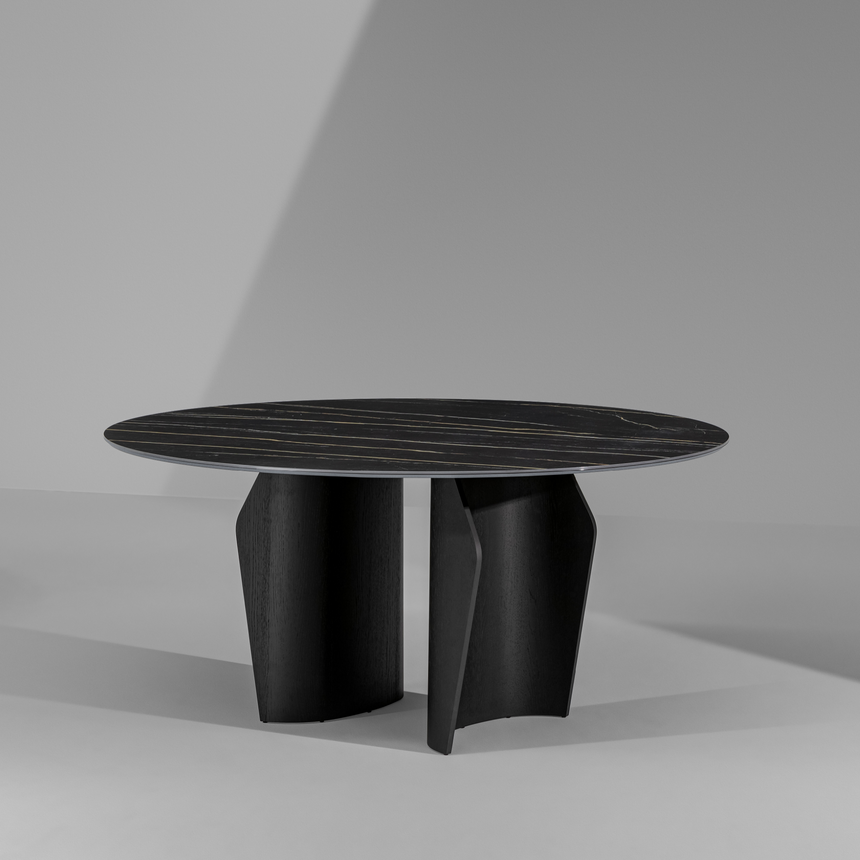 Modern Round Marble Coffee Table | Bonaldo Flame | Italianfurniture.com