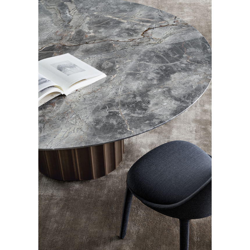 Ceramic Round Coffee Table | Bonaldo Dorian | Italianfurniture.com