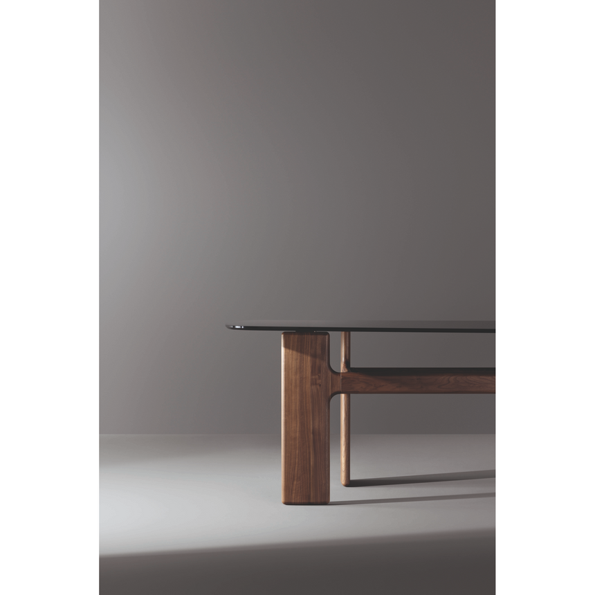 Glossy Marble Modern Dining Table | Bonaldo Hippos | ItalianFurniture.com